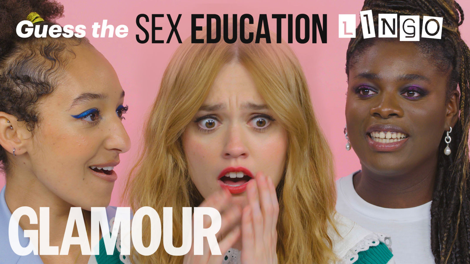 Netflix's Sex Education Season 3 Cast Play "Guess The Lingo"| GLAMOUR UK