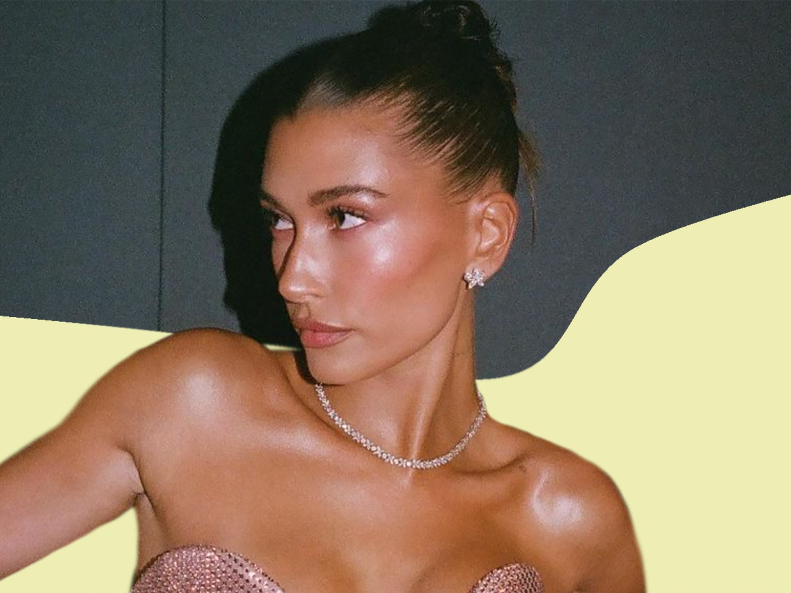 Hailey Bieber's milky black nails are the perfect anti-glazed donut manicure for summer