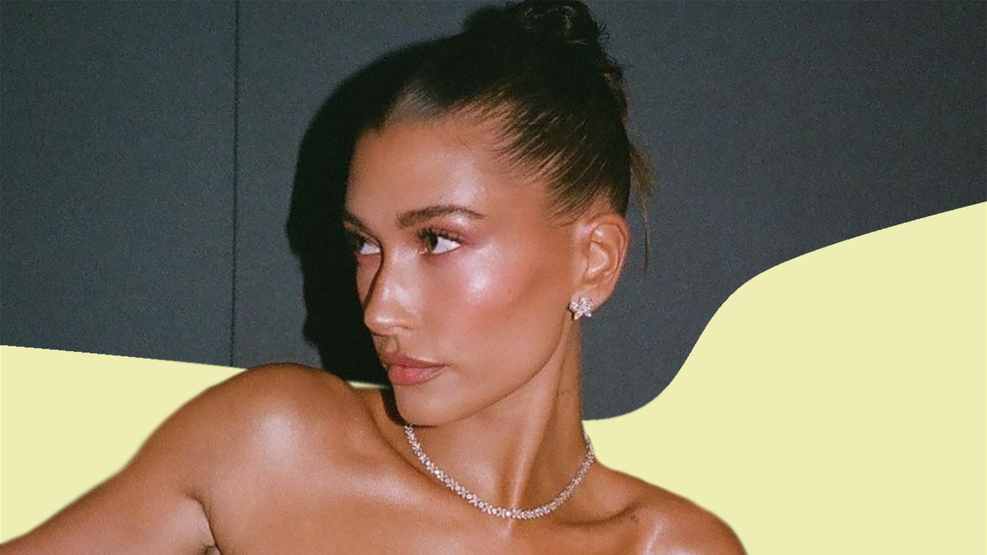 Hailey Bieber's Milky Black Nails Are the Perfect AntiGlazed Donut Manicure for Summer