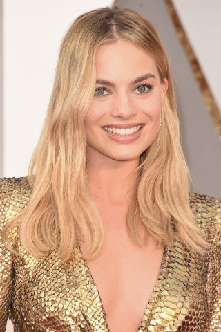 Image may contain Human Blonde Teen Kid Child Person Face Margot Robbie Hair and Smile